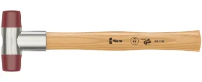 Wera 000510 Vyklepávací palička Wera 102 - 2. Hlavy z Uretanu. Jasanová rukojeť 265 mm (W05000510001