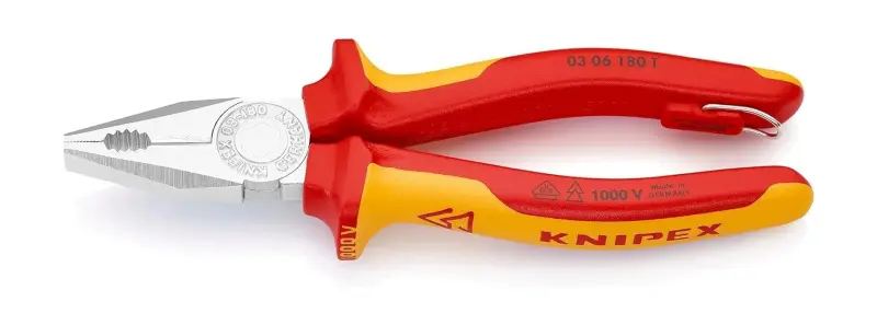 Kleště Knipex 03 06 180 T kombinované T VDE do 1000V (K 03 06 180 T)