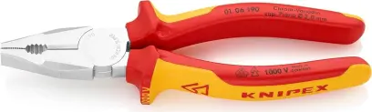 Kombinované kleště Knipex 01 06 190 190 mm (K 01 06 190)