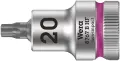 Wera 003061 Zástrčná bitová hlavice 3/8" TX 20 typ 8767 B HF TORX® Zyklop, přidržovací fce (W05003061001)