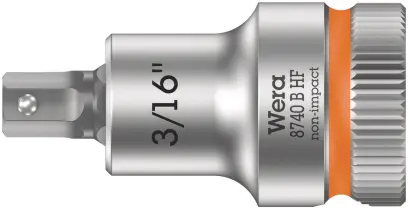 Wera 003085 Zástrčná bitová hlavice 3/8" HEX 3/16" typ 8740 B HF Zyklop, přidržovací fce (W05003085001)