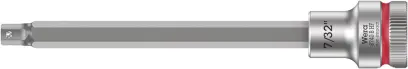 Wera 003088 Zástrčná bitová hlavice 3/8" HEX 7/32"x107 mm typ 8740 B HF, přidržovací fce (W05003088001)