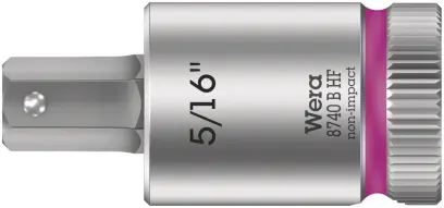 Wera 003091 Zástrčná bitová hlavice 3/8" HEX 5/16" typ 8740 B HF Zyklop, přidržovací fce (W05003091001)