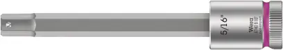 Wera 003092 Zástrčná bitová hlavice 3/8" HEX 5/16"x100 mm typ 8740 B HF Zyklop, přidržovací fce (W05003092001)
