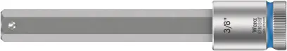 Wera 003094 Zástrčná bitová hlavice 3/8" HEX 3/8"x100 mm typ 8740 B HF Zyklop, přidržovací fce (W05003094001)