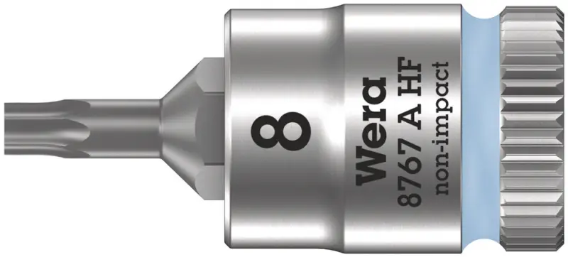 Wera 003360 Zástrčná bitová hlavice 1/4" TX 8 typ 8767 A HF TORX® Zyklop, přidržovací (W050003360001)