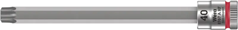 Wera 003372 Zástrčná bitová hlavice 1/4" TX 40x100 typ 8767 A HF TORX® Zyklop, přidržovací (W050003372001)