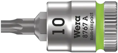 Wera 003390 Zástrčná bitová hlavice 1/4" TX 10 typ 8767 A TORX® Zyklop (W05003390001)
