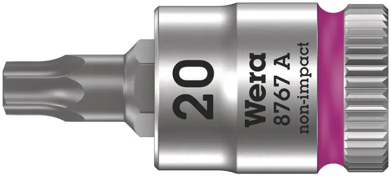 Wera 003391 Zástrčná bitová hlavice 1/4" TX 20 typ 8767 A TORX® Zyklop (W05003391001)
