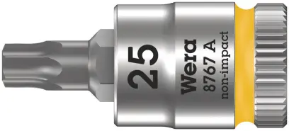 Wera 003392 Zástrčná bitová hlavice 1/4" TX 25 typ 8767 A TORX® Zyklop (W05003392001)