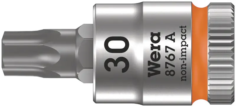 Wera 003393 Zástrčná bitová hlavice 1/4" TX 30 typ 8767 A TORX® Zyklop (W05003393001)