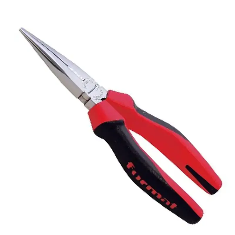 Kleště pro radiotechniku DIN5236A rovné čelisti, 2-složkové návleky 160mm FORMAT