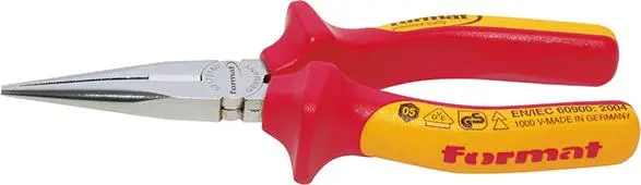 Kleště pro radiotechniku DIN5236A VDE rovné čelist i 160mm FORMAT