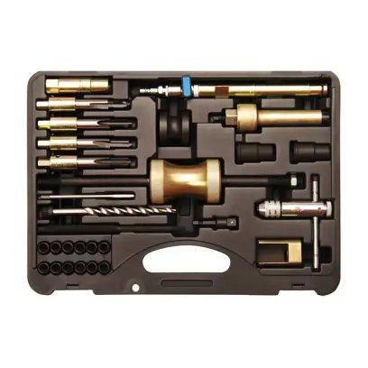 Sada na demontáž a opravu závitů žhavicích svíček M10 x 1,0 mm BGS108699 Pro Mercedes-Benz CDI (28 d