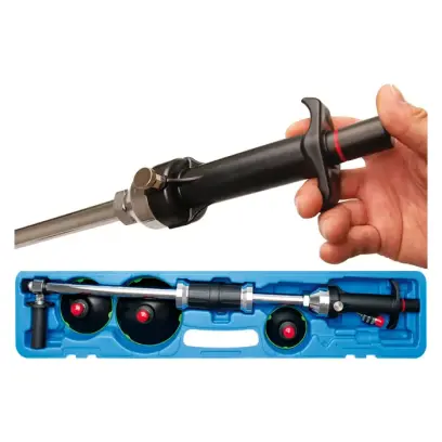 Karosářská vyklepávací sada BGS 108703 Ruční vakuová pumpa, reverzní kladivo (BGS108703)