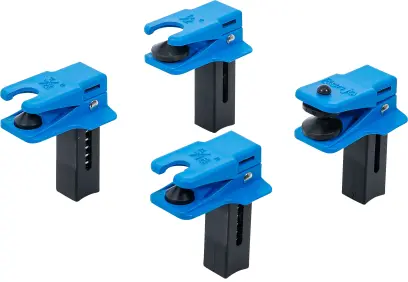 Svěrky pro uzavření ocelových potrubí BGS108705 (Sada 4 díly) (BGS108705)