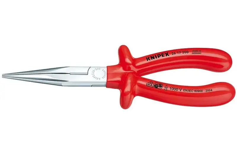 Kleště Knipex 26 17 200 půlkulaté přímé VDE do 1000 V (K 26 17 200)