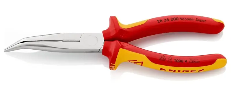 Kleště Knipex 26 26 200 půlkulaté zahnuté hroty do 1000 V (K 26 26 200)