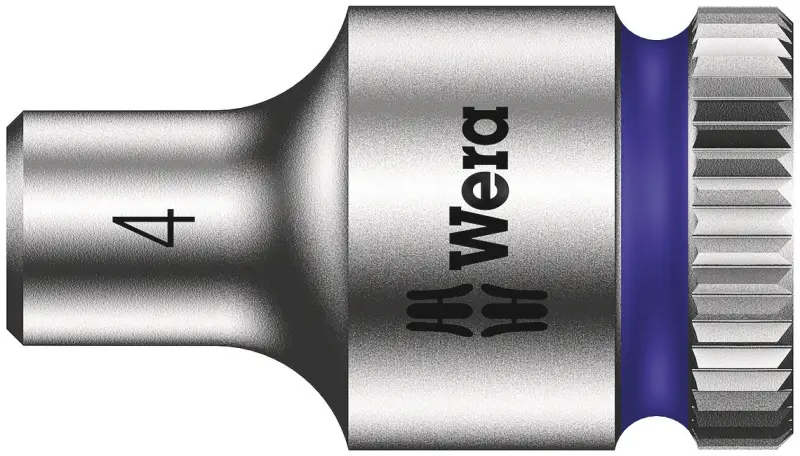 Wera 003501 Nástrčná hlavice Zyklop 1/4" 6hran 4 mm typ 8790 HMA (W05003501001)