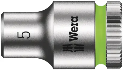Wera 003503 Nástrčná hlavice Zyklop 1/4" 6hran 5 mm typ 8790 HMA (W05003503001)