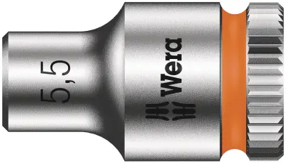 Wera 003504 Nástrčná hlavice Zyklop 1/4" 6hran 5,5 mm typ 8790 HMA (W05003504001)