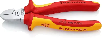 Kleště Knipex 70 06 160 štípací boční, VDE do 1000 V (K 70 06 160)