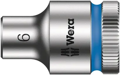 Wera 00355 Nástrčná hlavice 3/8'' 6hran 6 mm typ 8790 HMB (W05003551001)