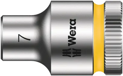 Wera 00355 Nástrčná hlavice 3/8" 6hran 7 mm typ 8790 HMB (W05003552001)