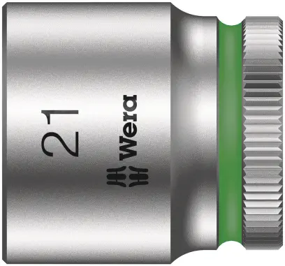 Wera 00355 Nástrčná hlavice 3/8" 6hran 21 mm typ 8790 HMB (W05003566001)