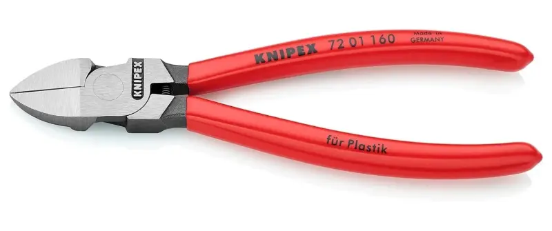Kleště Knipex 72 01 160 štípací boční bez fazety, PVC (K 72 01 160)