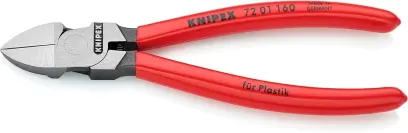 Kleště Knipex 72 01 160 štípací boční bez fazety, PVC (K 72 01 160)
