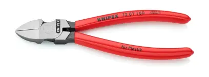 Kleště Knipex 72 01 160 štípací boční bez fazety, PVC (K 72 01 160)