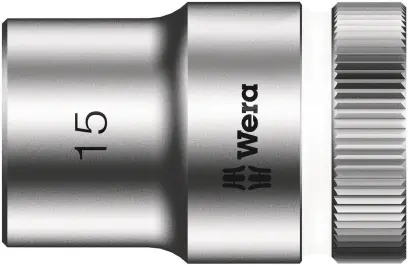Wera 003606 Nástrčná hlavice Zyklop 1/2" 15 mm typ 8790 HMC (W05003606001)