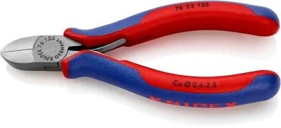 Kleště Knipex 76 22 125 štípací boční (el. mech.) (K 76 22 125)