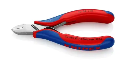 Kleště Knipex 77 02 115 štípací boční elektronik s otvírací pružinou (K 77 02 115)