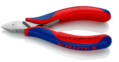 Kleště Knipex 77 42 115 štípací elektronik (bez fazety) (K 77 42 115)
