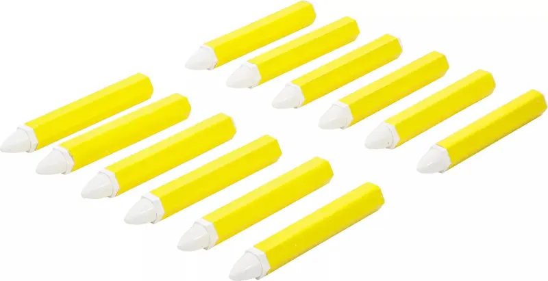 Popisovače voděodolné BGS 8822 na pneu, kov, atd, bílé, 12 ks (BGS108822)