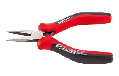 Kleště se špičatými čelistmi pro elektroniku rovné čelisti 130mm FORMAT