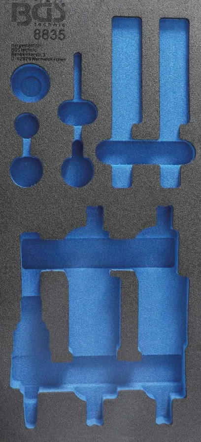 Vložka do dílenského vozíku 1/3 prázdná pro BGS 88 (BGS108835-1)