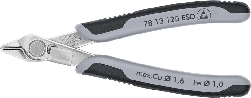 Kleště Knipex 78 13 125 ESD štípací SUPER KNIPS (K 78 13 125 ESD)