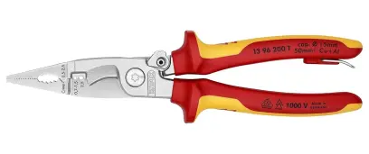 Kleště Knipex 13 96 200 T univerzální elektroinstal T VDE 1000V (K 13 96 200 T)
