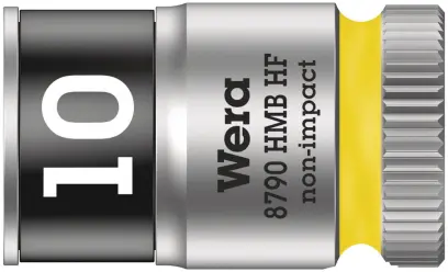 Wera 003744 Nástrčná hlavice Zyklop 3/8" 10 mm Typ 8790 HMB HF, přidržovací (W05003744001)