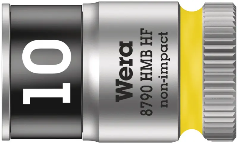 Wera 003744 Nástrčná hlavice Zyklop 3/8" 10 mm Typ 8790 HMB HF, přidržovací (W05003744001)