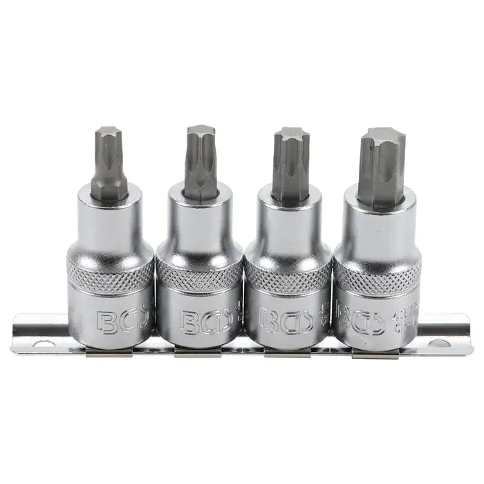 Zástrčné bitové hlavice 1/2" BGS 8886 T-profil T40 ÷ T55, 4 díly (BGS108886)