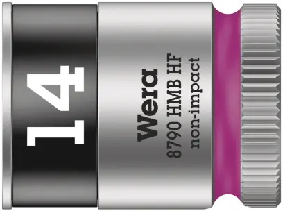 Wera 003748 Nástrčná hlavice Zyklop 3/8" 14 mm Typ 8790 HMB HF, přidržovací (W05003748001)