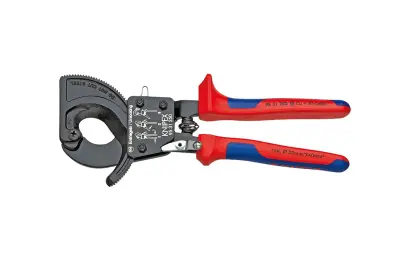 Kabelové nůžky Knipex 95 31 250 ráčnové (prům. 32 mm) (K 95 31 250)