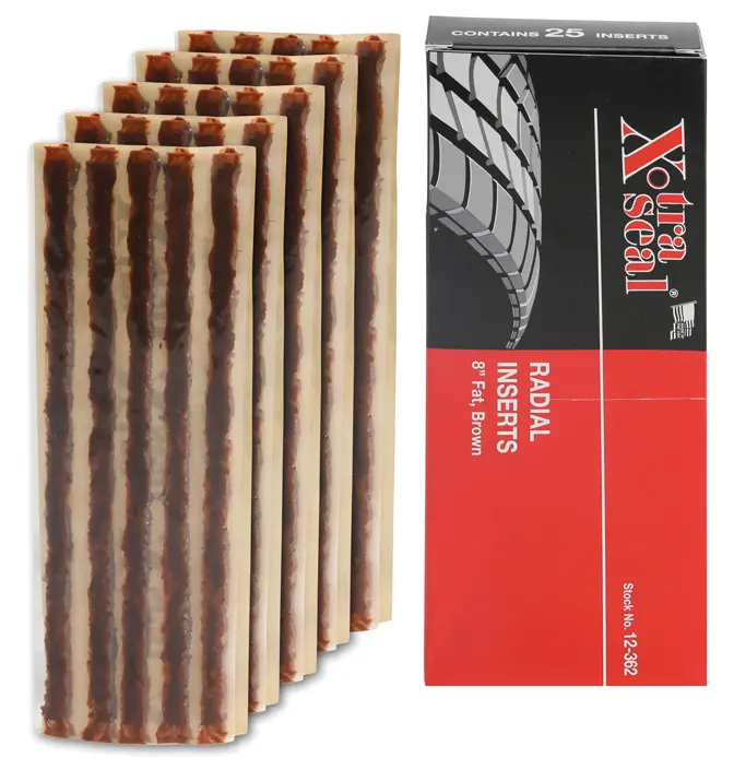 Zátky/knoty BGS 8908 pro opravu defektu bezdušových pneu 204 dílů (BGS108908)