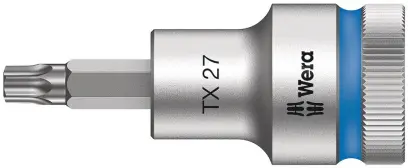 Wera 003832 Zástrčná bitová hlavice Zyklop 1/2" TX 27 Typ 8767 C HF TORX®, přidržovací  (W05003832001)