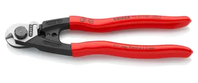 Nůžky Knipex 95 61 190 na ocelová lana (10 mm2/4 mm) (K 95 61 190)