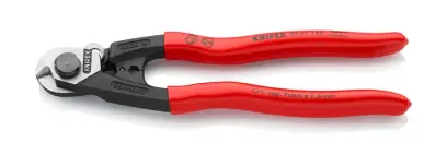 Nůžky Knipex 95 61 190 na ocelová lana (10 mm2/4 mm) (K 95 61 190)